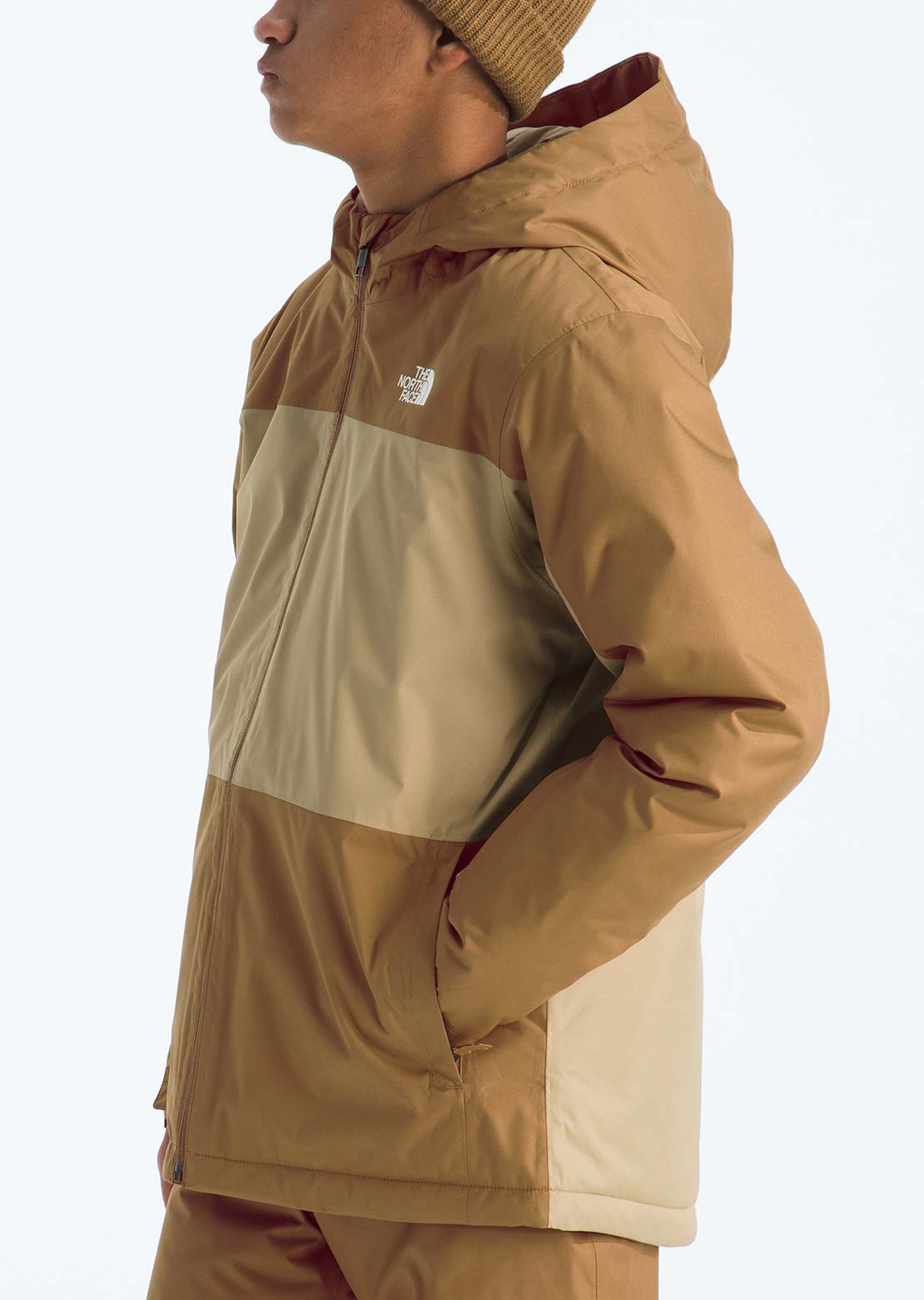The North Face Junior Freedom Insulated Jacket Utility Brown/Khaki Stone