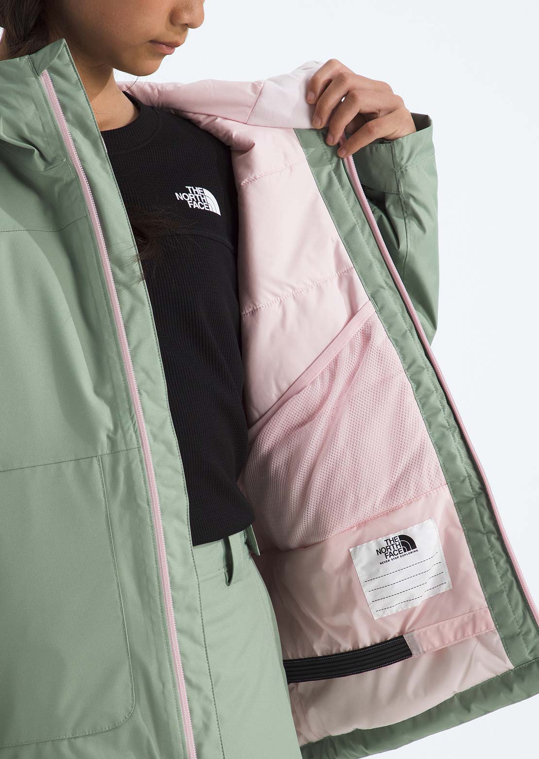 The North Face Junior Freedom Insulated Jacket Slate Moss