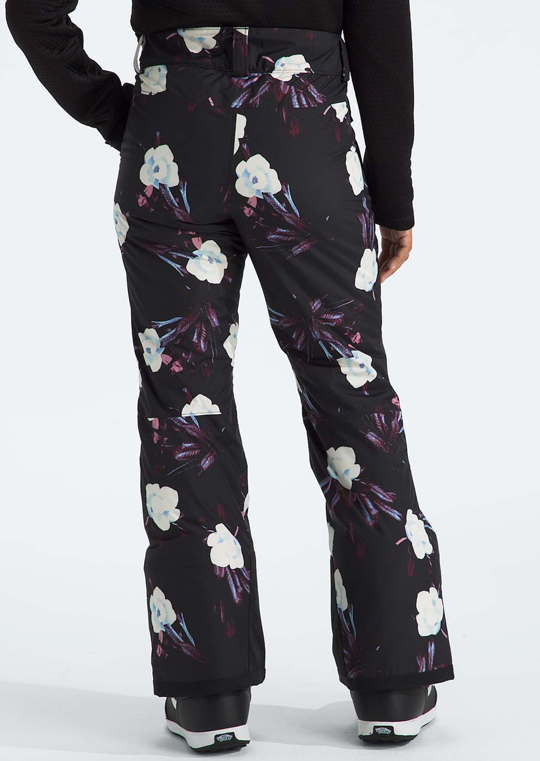 The North Face Junior Freedom Insulated Pant TNF Black Winter Flowers Print