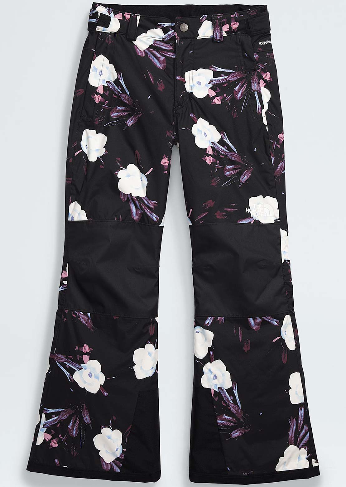 The North Face Junior Freedom Insulated Pant TNF Black Winter Flowers Print