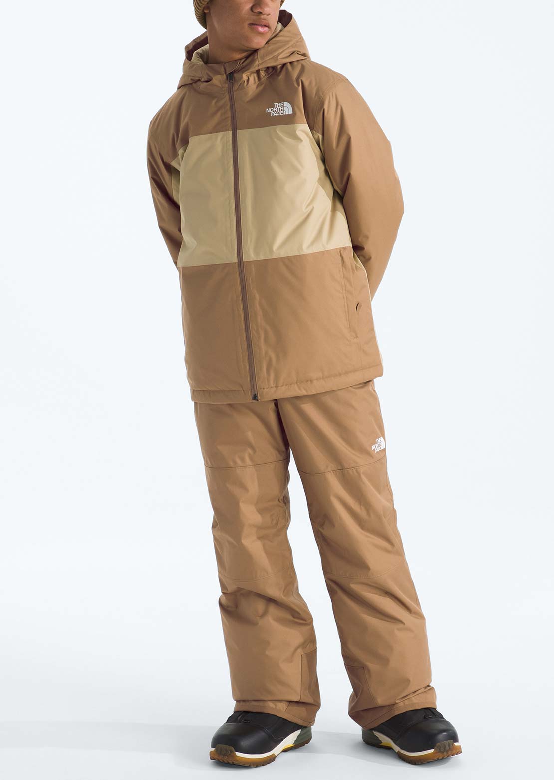 The North Face Junior Freedom Insulated Pants Utility Brown