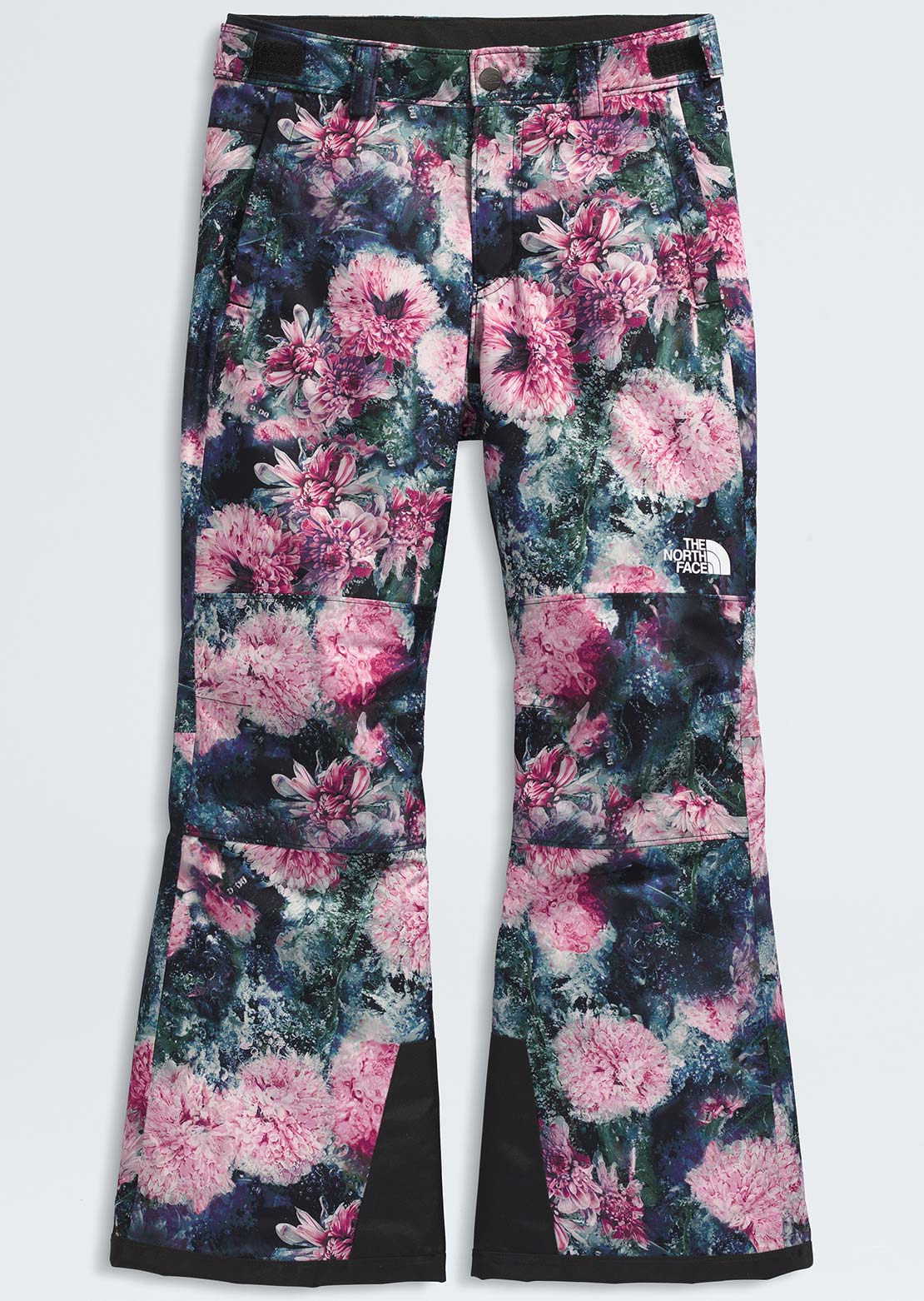 The North Face Junior Freedom Insulated Print Pants Pale Blossom Frozen Floral Print