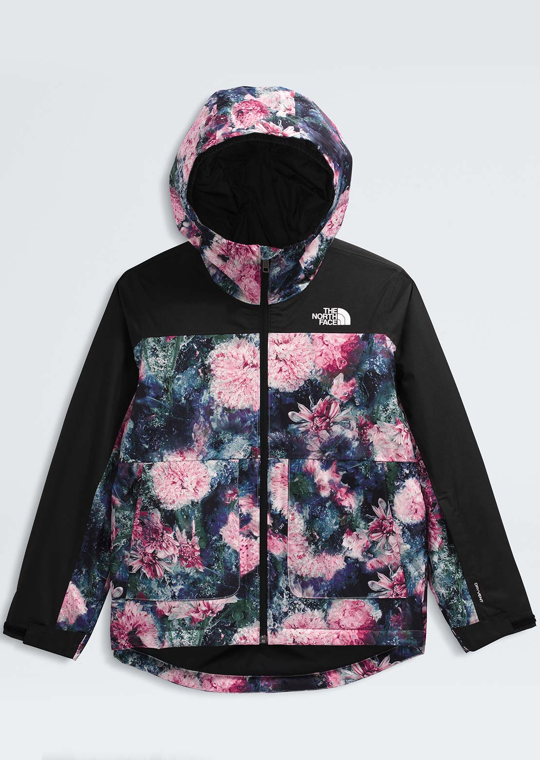 The North Face Junior Freedom Insulated Print Jacket Pale Blossom Frozen Floral Print