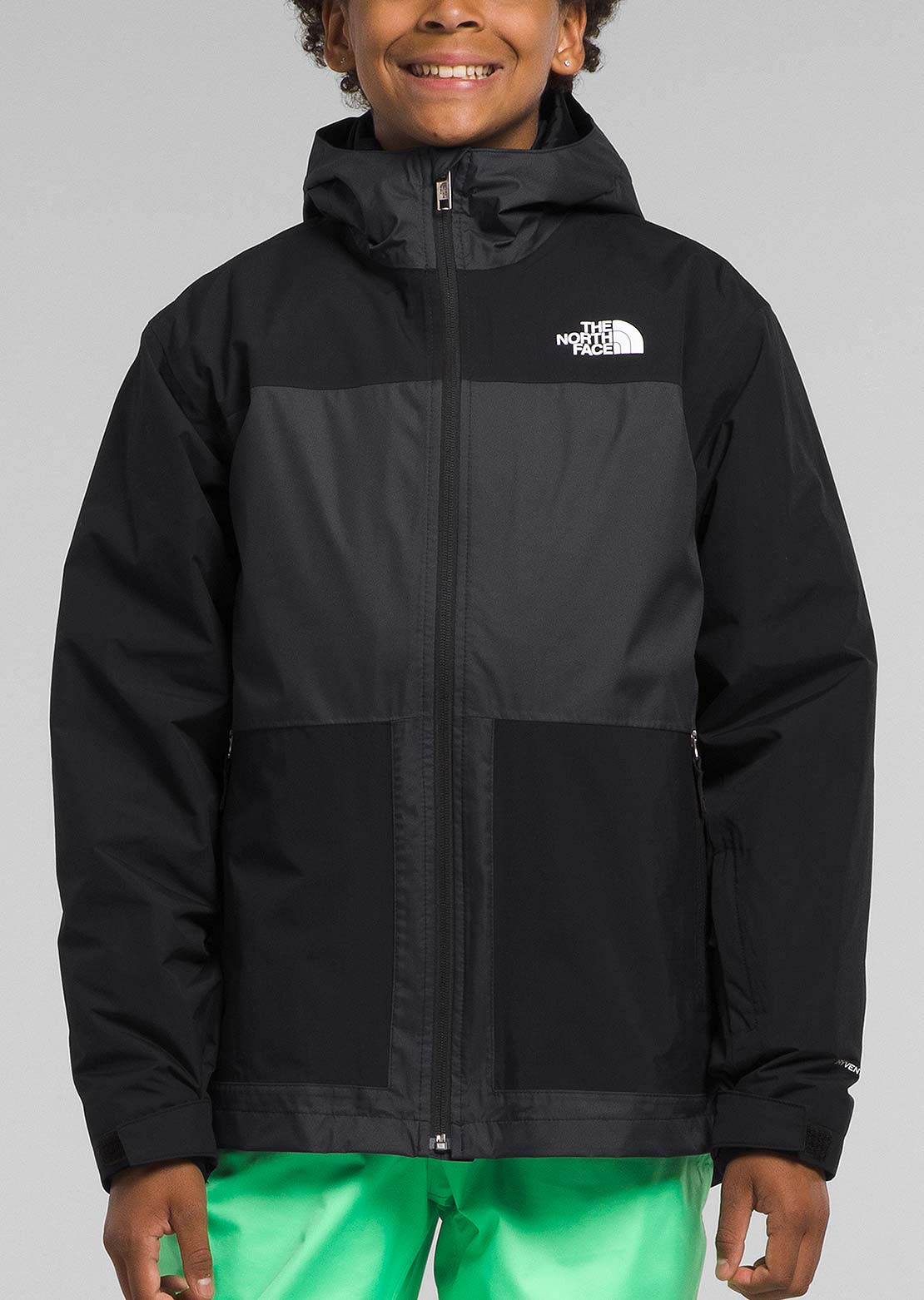 The North Face Junior Freedom Triclimate Jacket TNF Black/Asphalt Grey