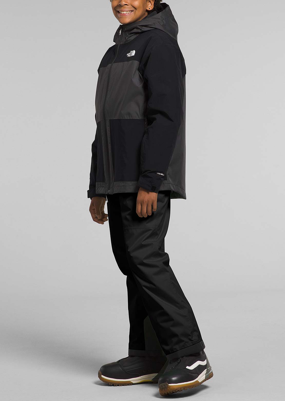 The North Face Junior Freedom Triclimate Jacket TNF Black/Asphalt Grey