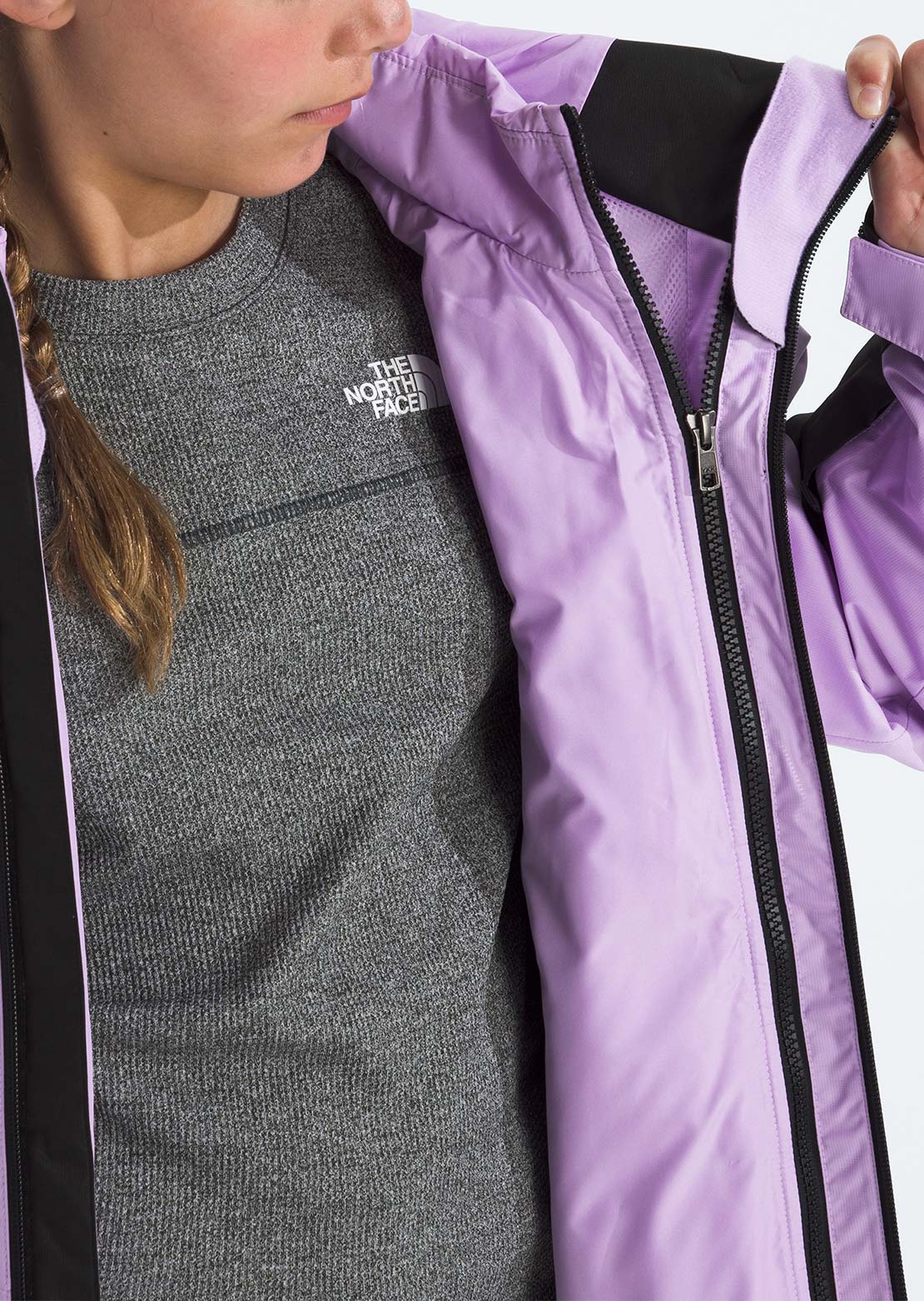 The North Face Junior Freedom Triclimate Jacket Lite Lilac