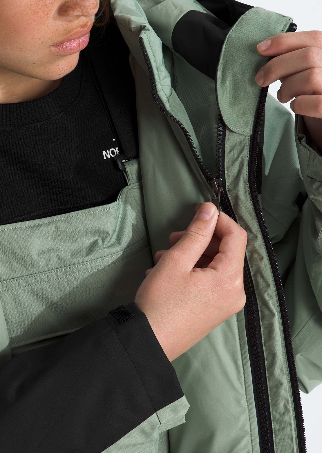 The North Face Junior Freedom Triclimate Jacket Slate Moss