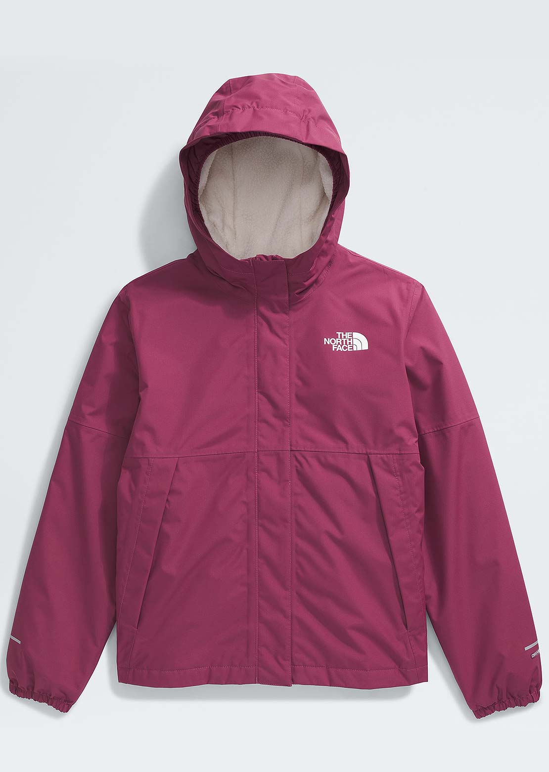 The North Face Junior Warm Antora Rain Jacket Cyber Berry