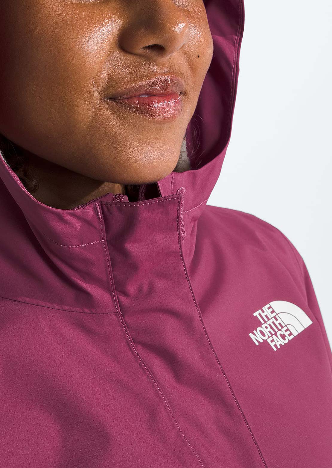 The North Face Junior Warm Antora Rain Jacket Cyber Berry