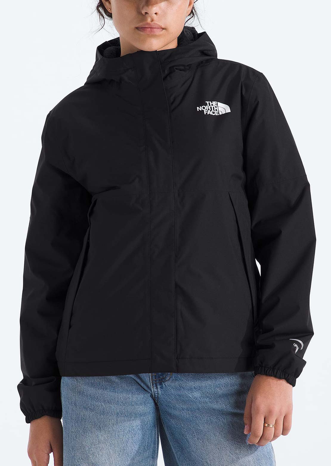 The North Face Junior Warm Antora Rain Jacket TNF Black/TNF Black