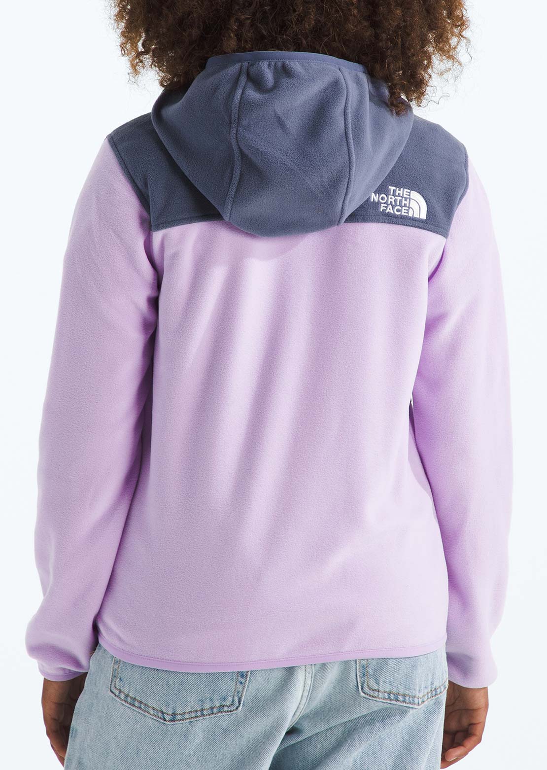 The North Face Junior Glacier Full Zip Hood Lite Lilac/Twilight Galaxy