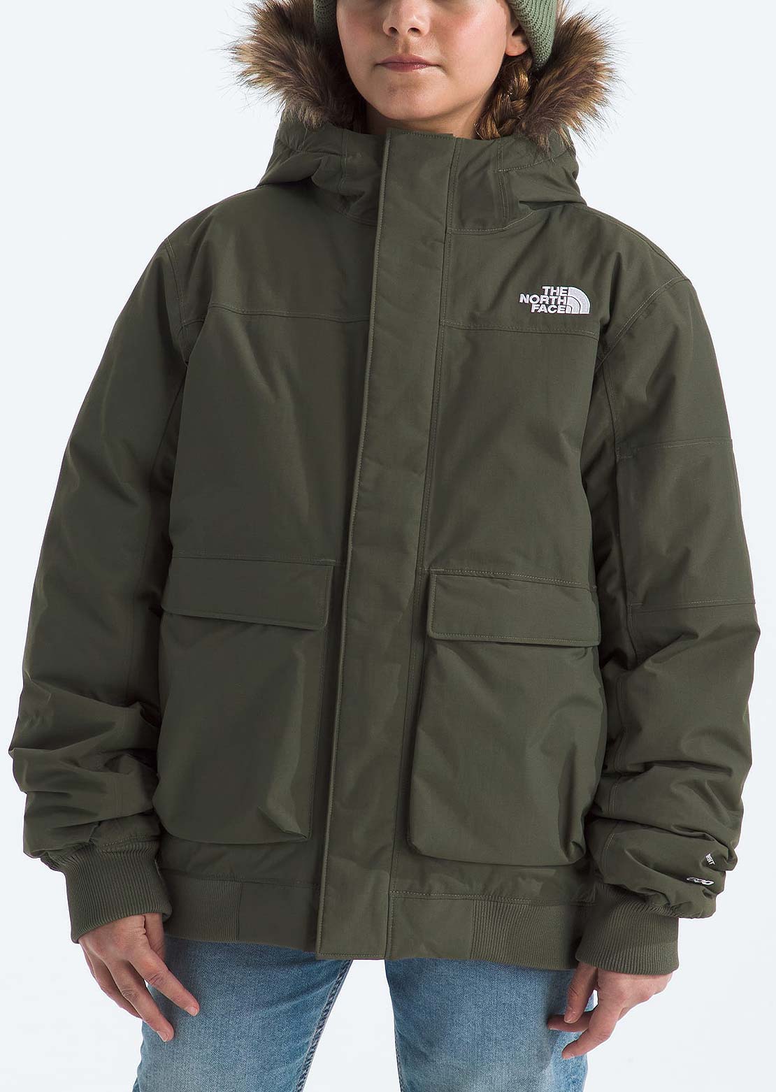 The North Face Junior McMurdo Hooded Jacket New Taupe Green
