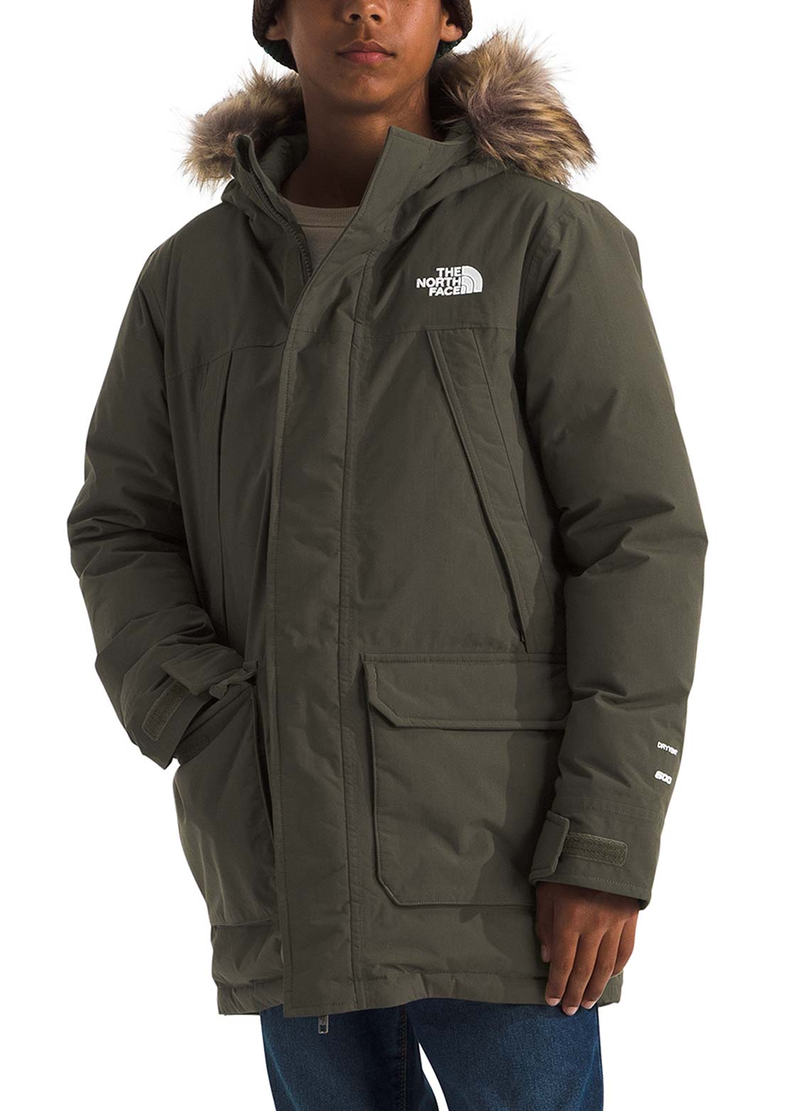 The North Face Junior McMurdo Parka Jacket New Taupe Green