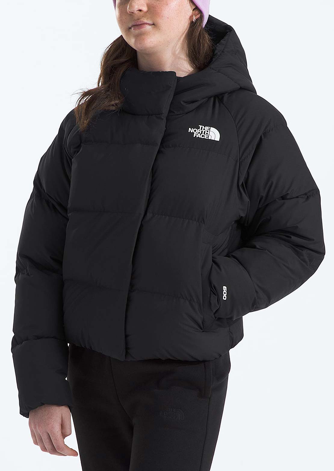 The North Face Junior North Down Hooded Jacket TNF Black