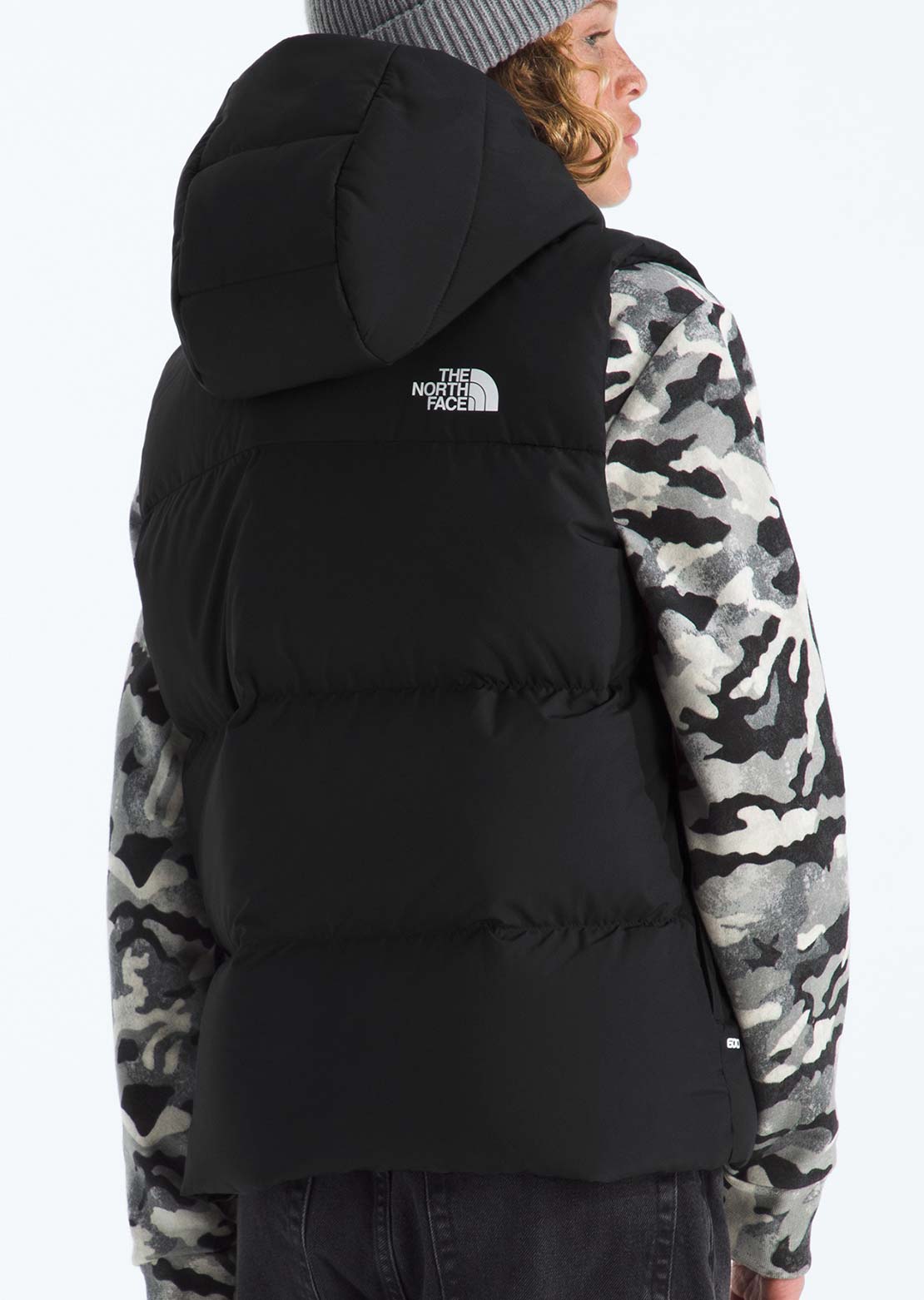The North Face Junior North Down Hooded Vest TNF Black