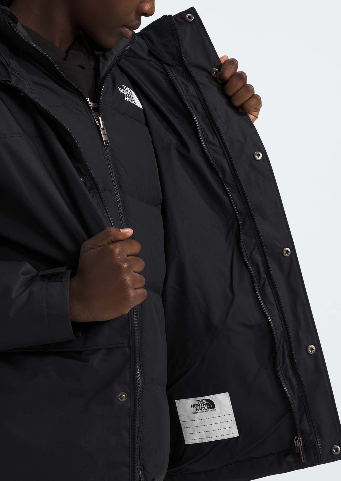 The North Face Junior North Down Triclimate Jacket TNF Black
