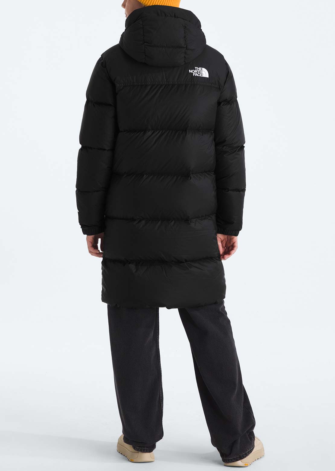 The North Face Junior Nuptse Long Parka TNF Black/TNF Black