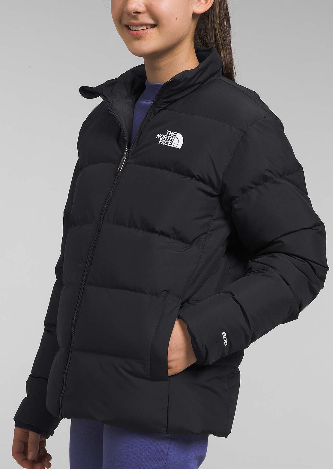 The North Face Junior Reversible North Down Jacket TNF Black