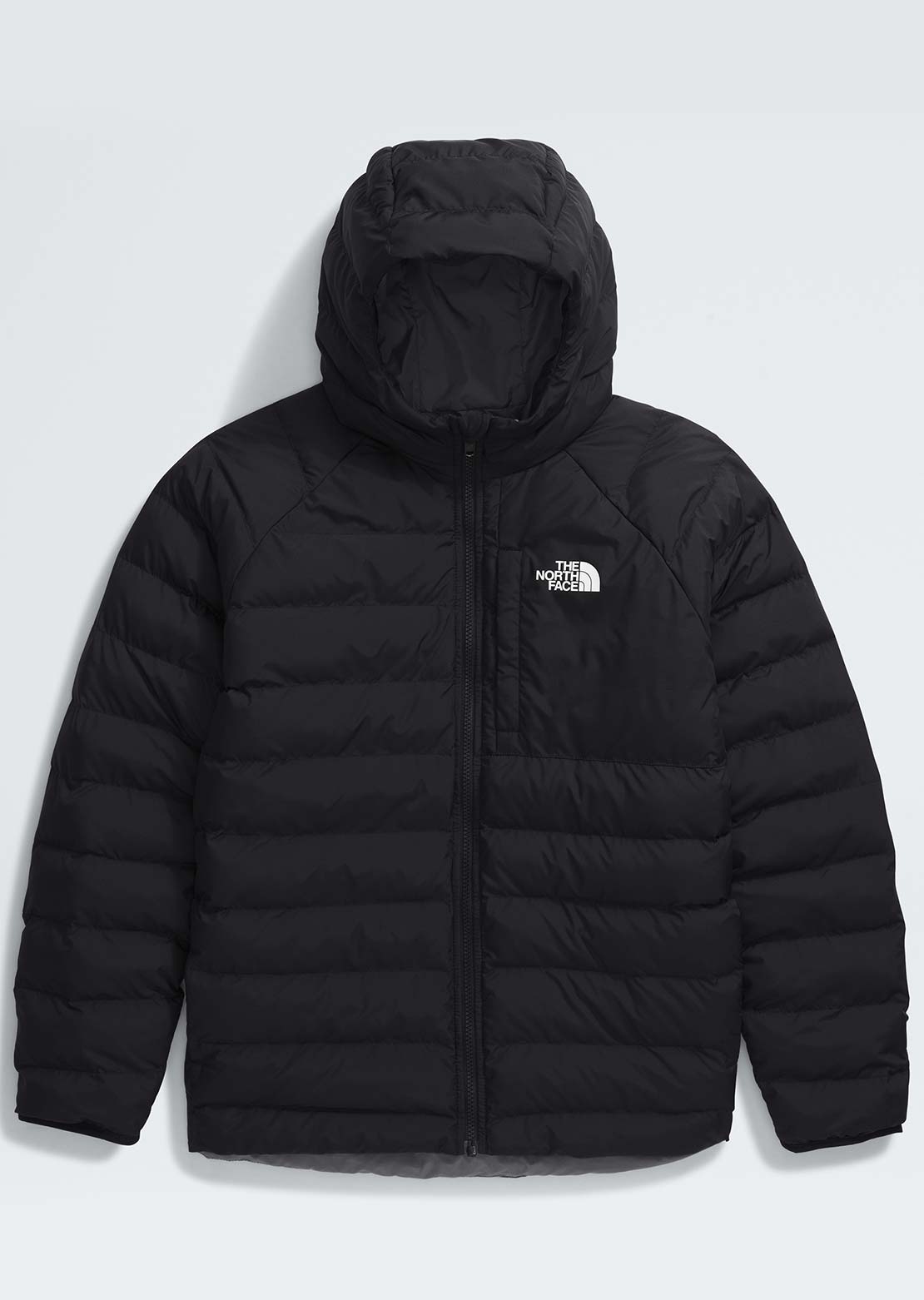 The North Face Junior Reversible Perrito Hooded Jacket TNF Black/Smoked Pearl