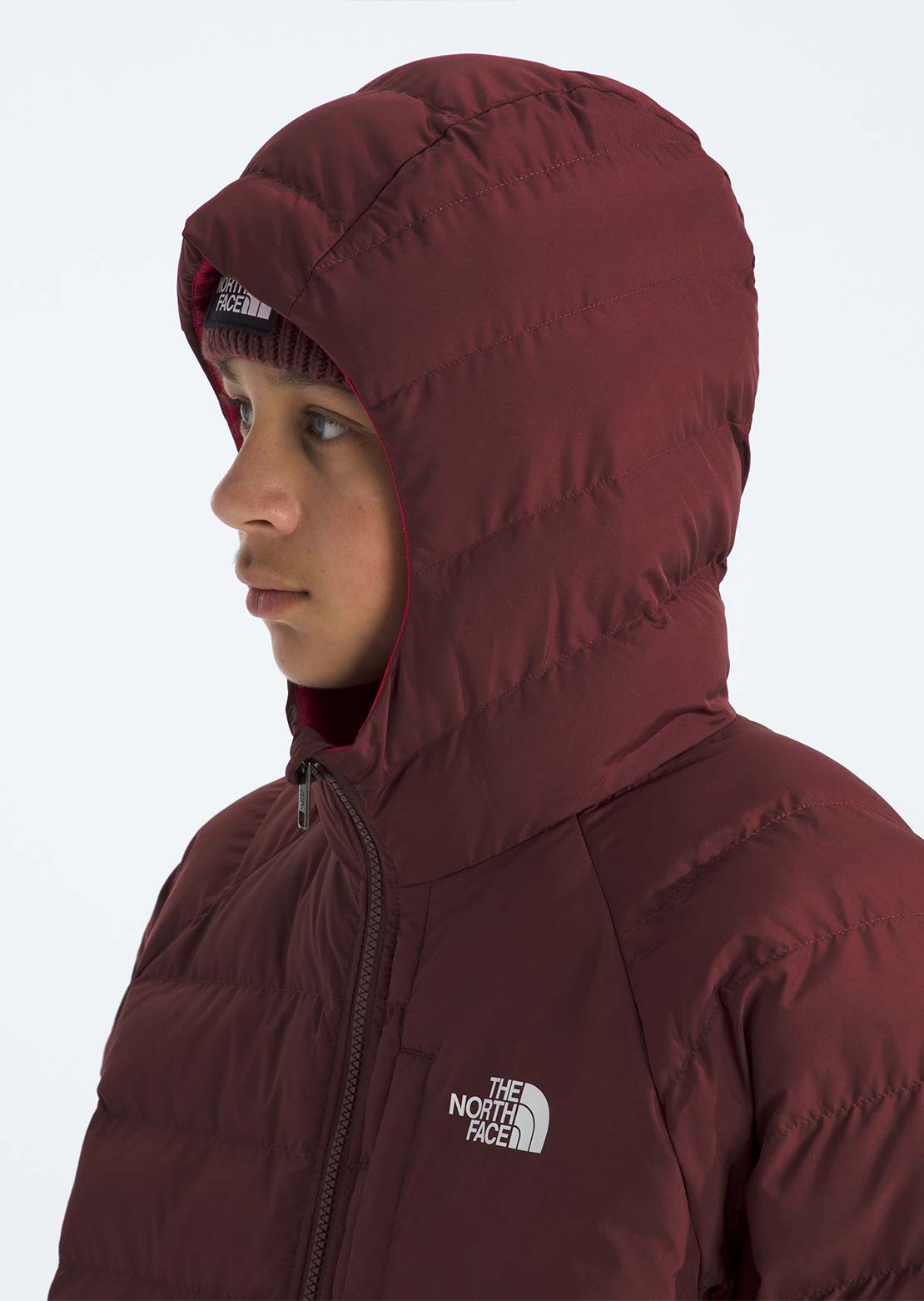 The North Face Junior Reversible Perrito Hooded Jacket Sumac
