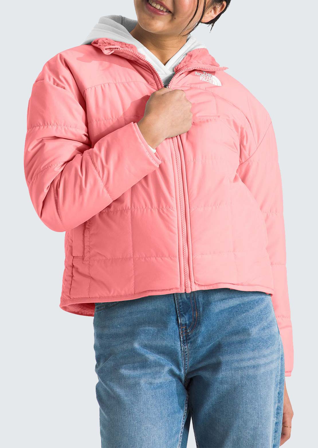 The North Face Junior Reversible Shasta FZ Jacket Terracotta