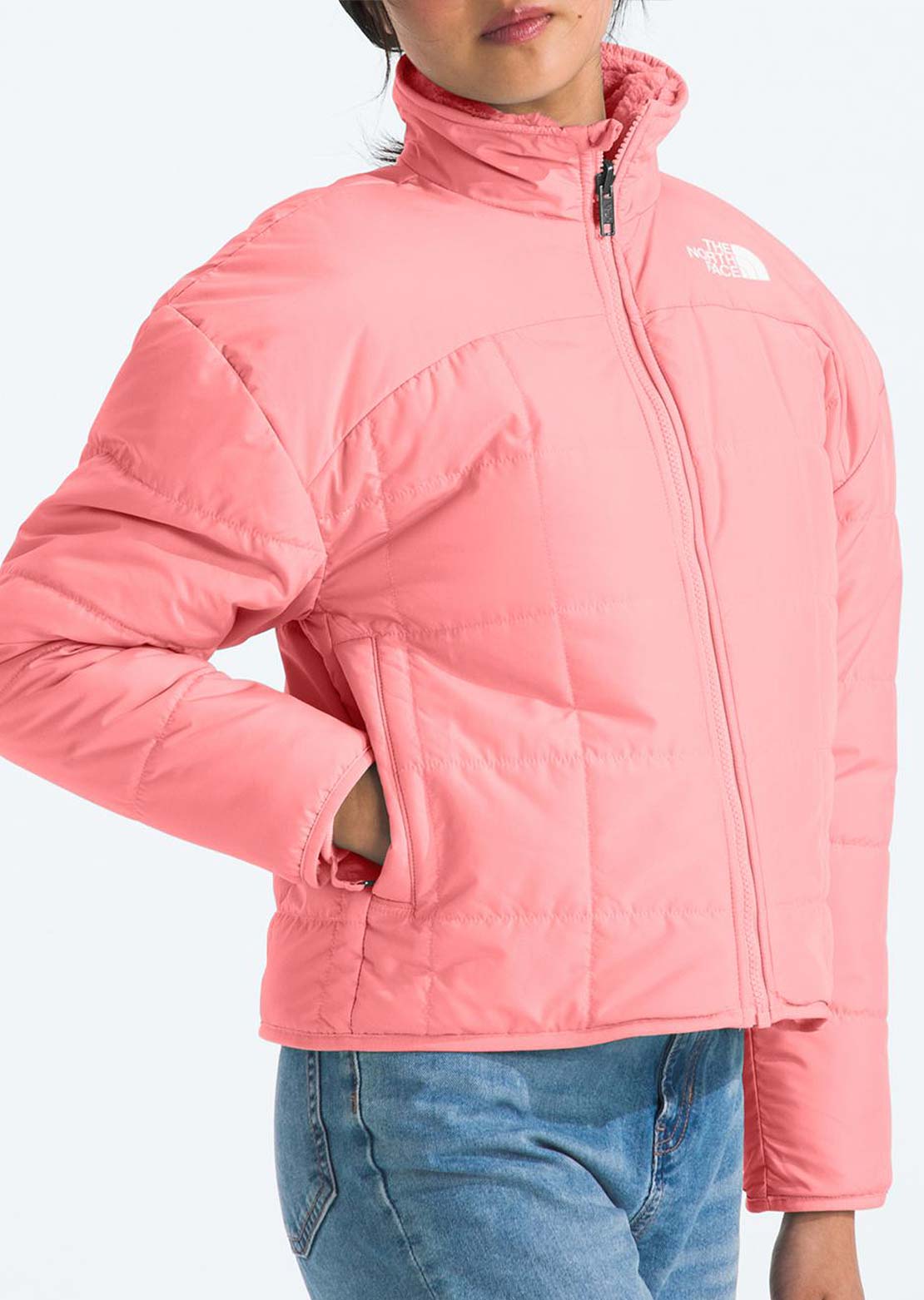 The North Face Junior Reversible Shasta FZ Jacket Terracotta