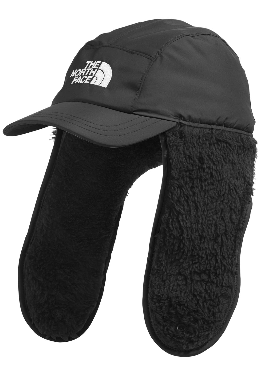 The North Face Junior Shasta Trapper Hat TNF Black/Utility Brown