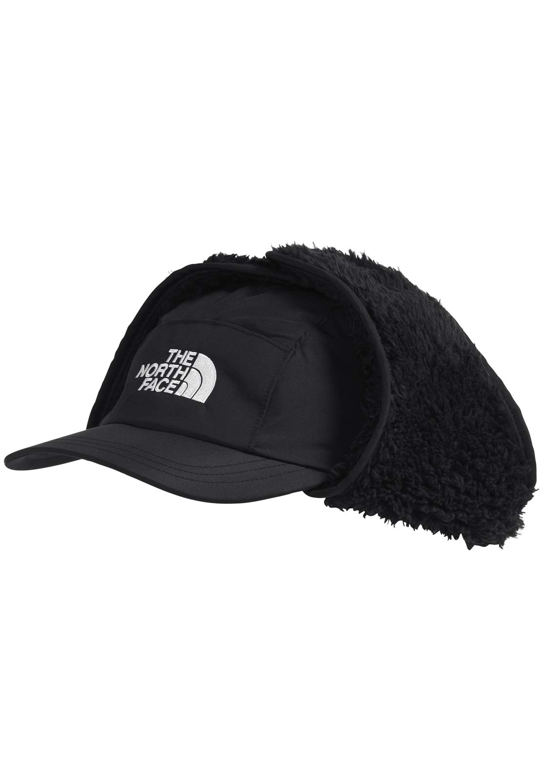 The North Face Junior Shasta Trapper Hat TNF Black/Utility Brown