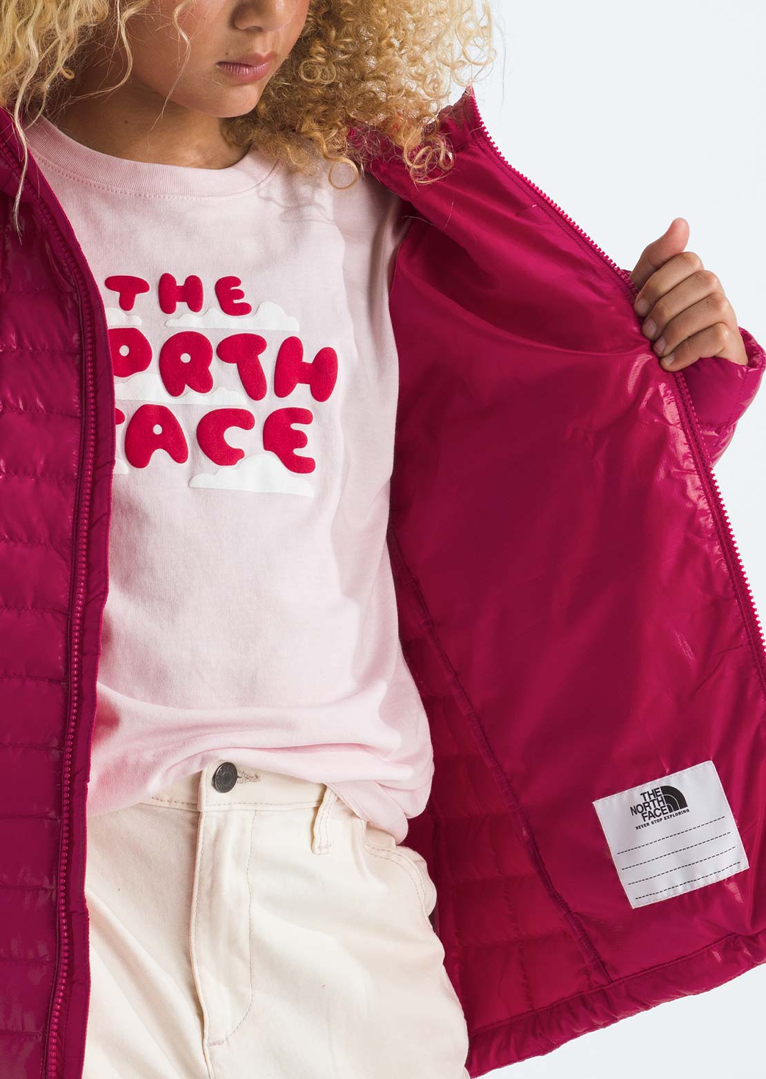The North Face Junior ThermoBall Hooded Jacket Lali Guran