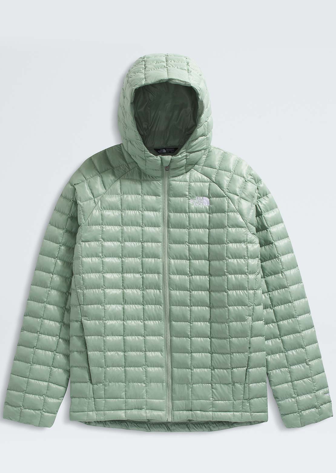 The North Face Junior ThermoBall Hooded Jacket Slate Moss