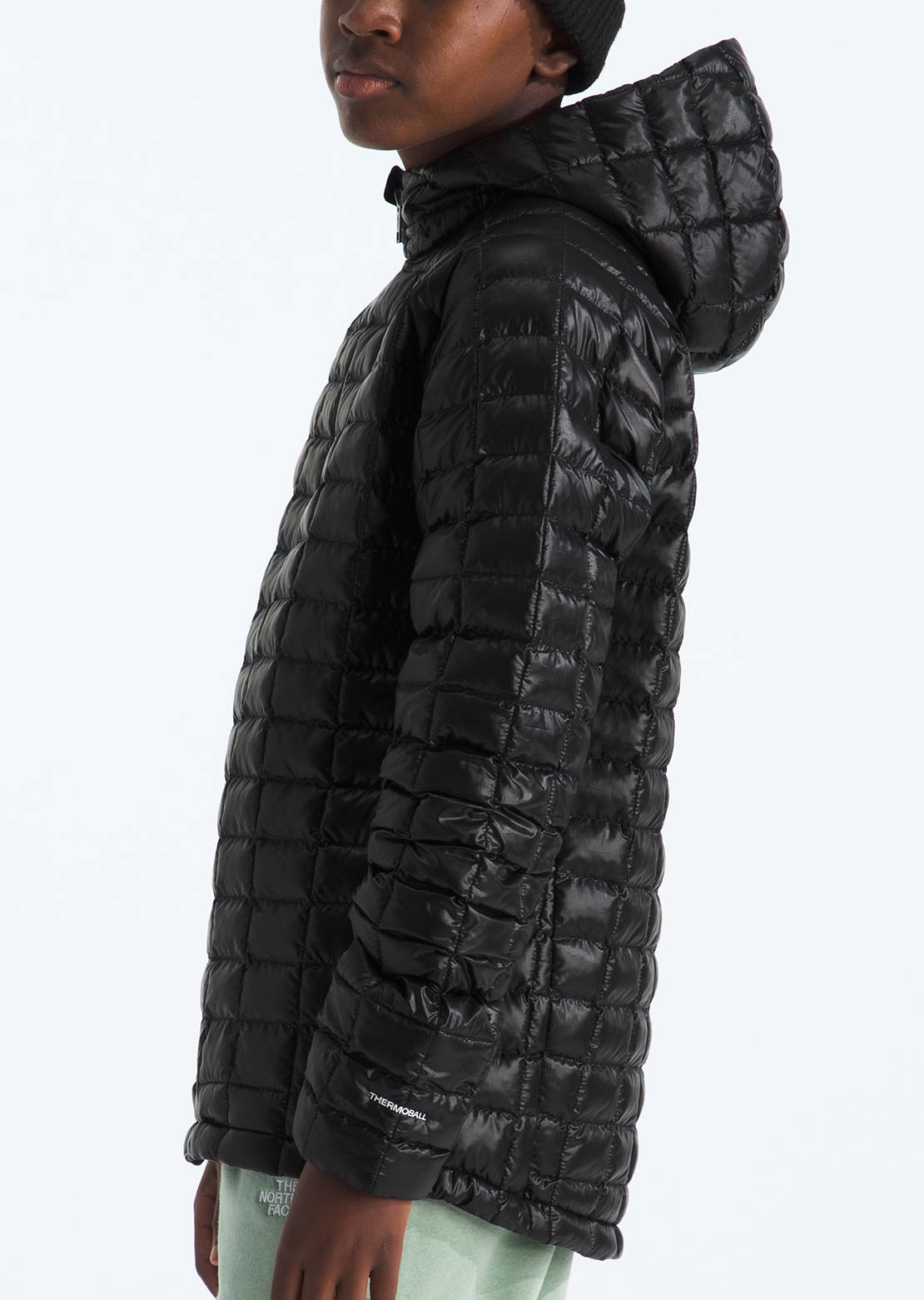 The North Face Junior ThermoBall Hooded Jacket TNF Black