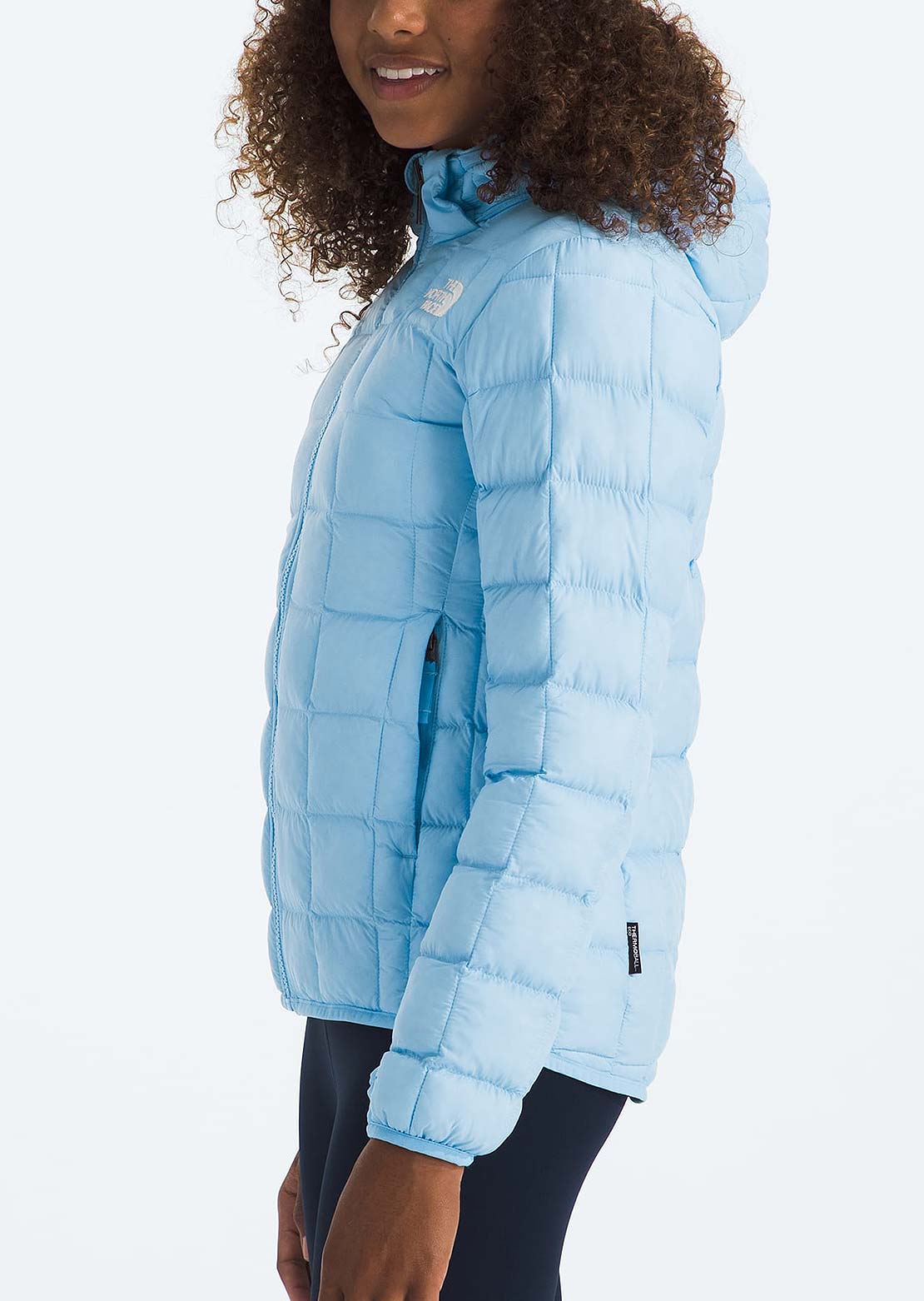 The North Face Junior Thermoball Hooded Jacket Cornflower
