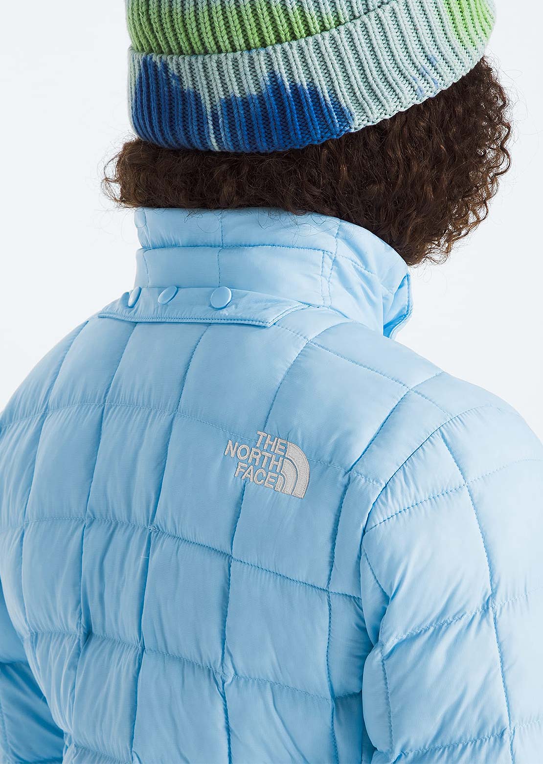 The North Face Junior Thermoball Hooded Jacket Cornflower