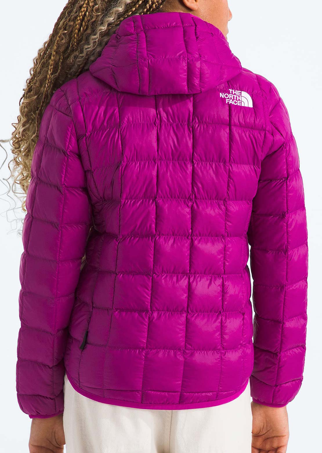 The North Face Junior Thermoball Hooded Jacket Deep Mulberry