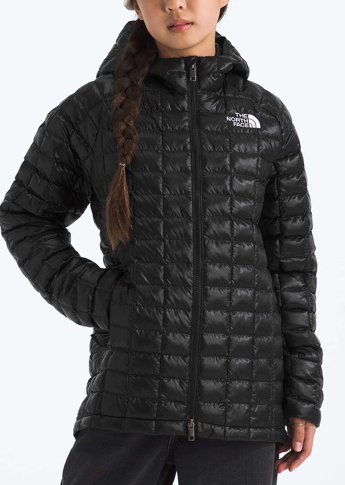 The North Face Junior Thermoball Parka Jacket TNF Black