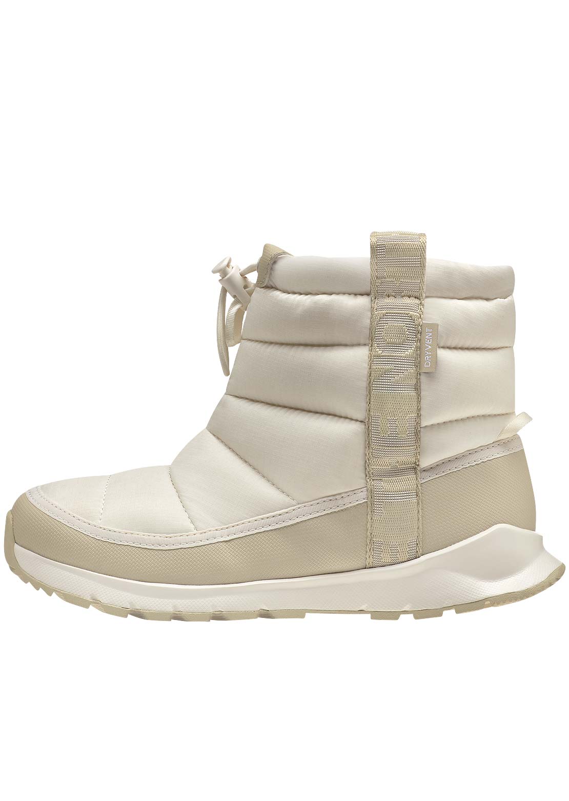 The North Face Junior ThermoBall Pull-On WP Boots White Dune/Gravel