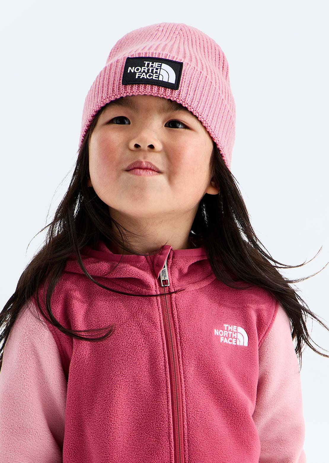 The North Face Junior TNF Logo Box Cuffed Tuque