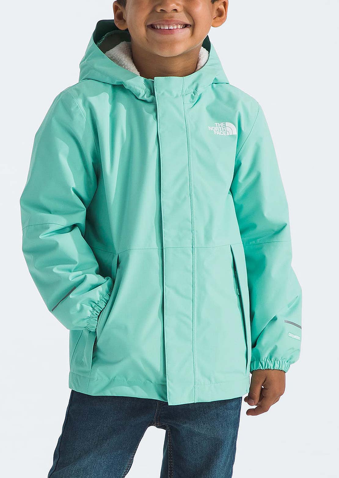 The North Face Junior Warm Antora Rain Jacket Bright Foam