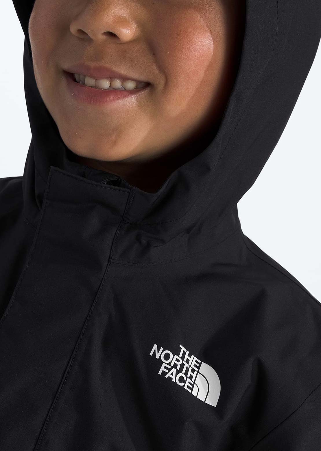 The North Face Junior Warm Antora Rain Jacket TNF Black/TNF Black