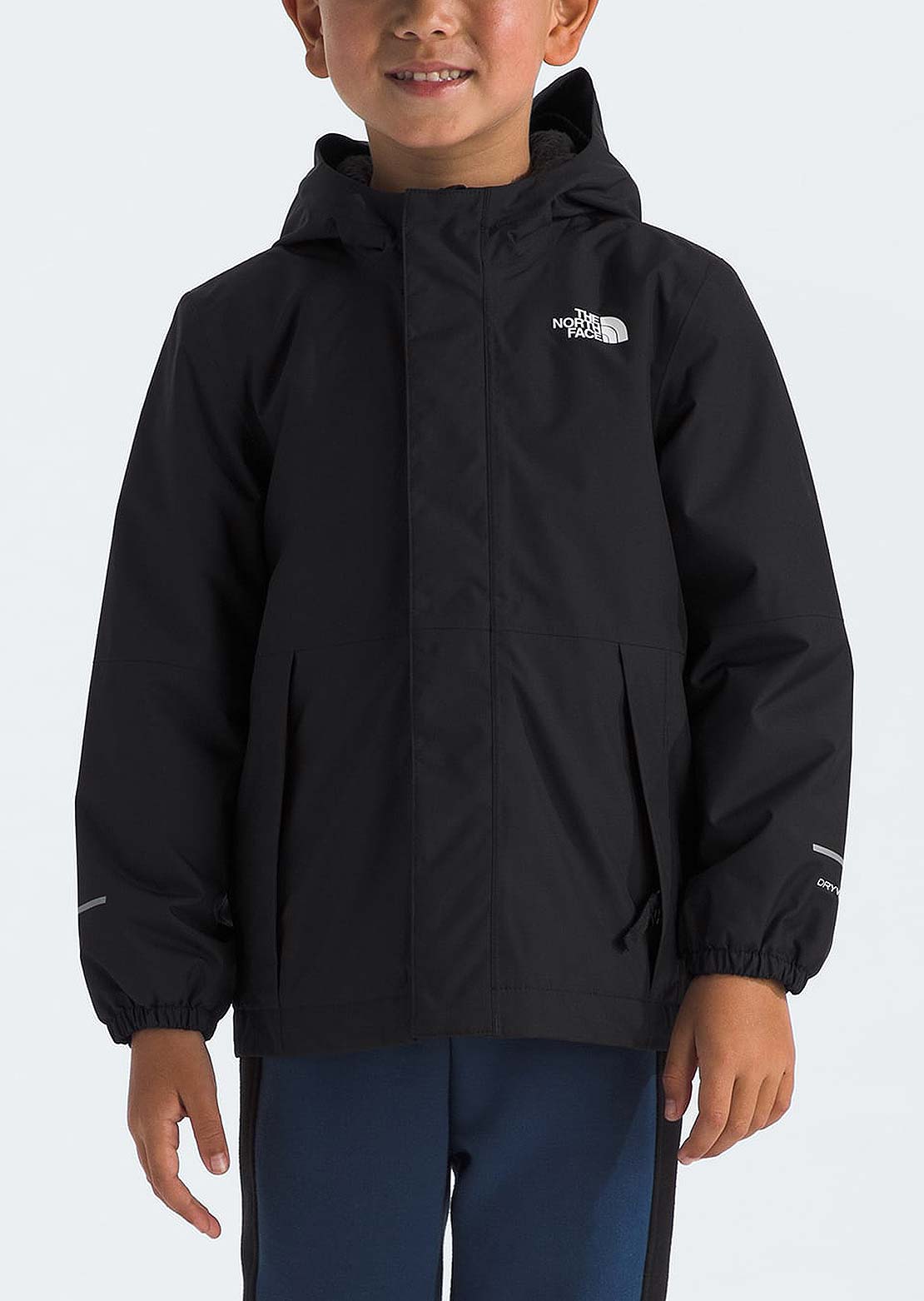 The North Face Junior Warm Antora Rain Jacket TNF Black/TNF Black