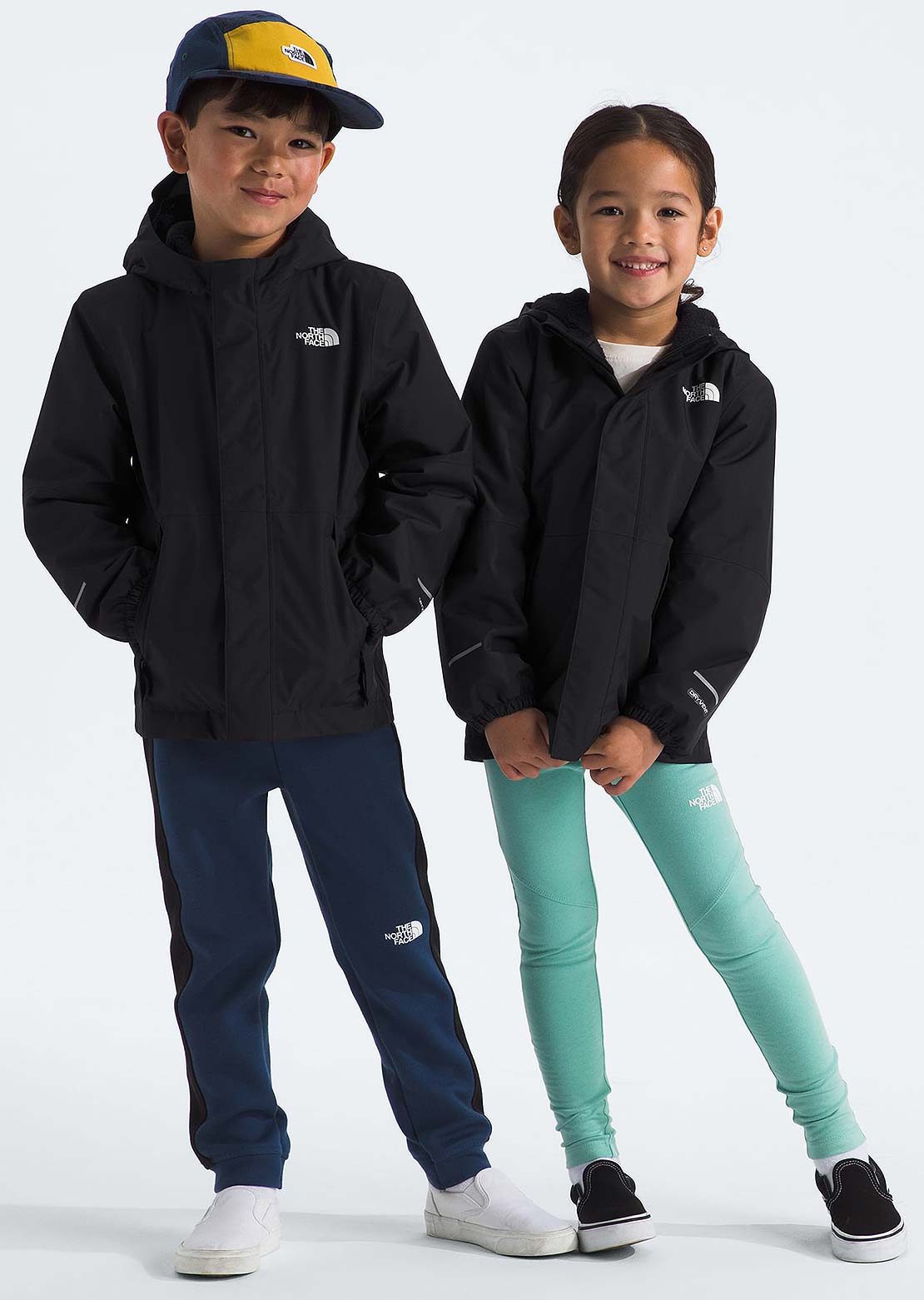 The North Face Junior Warm Antora Rain Jacket TNF Black/TNF Black