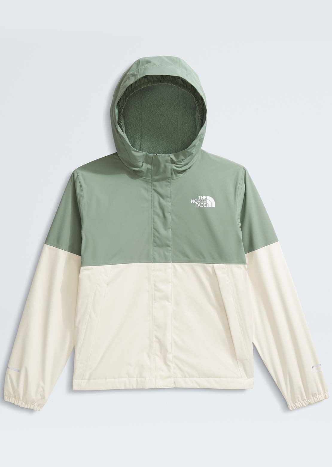 The North Face Junior Warm Antora Rain Jacket Slate Moss/White Dune