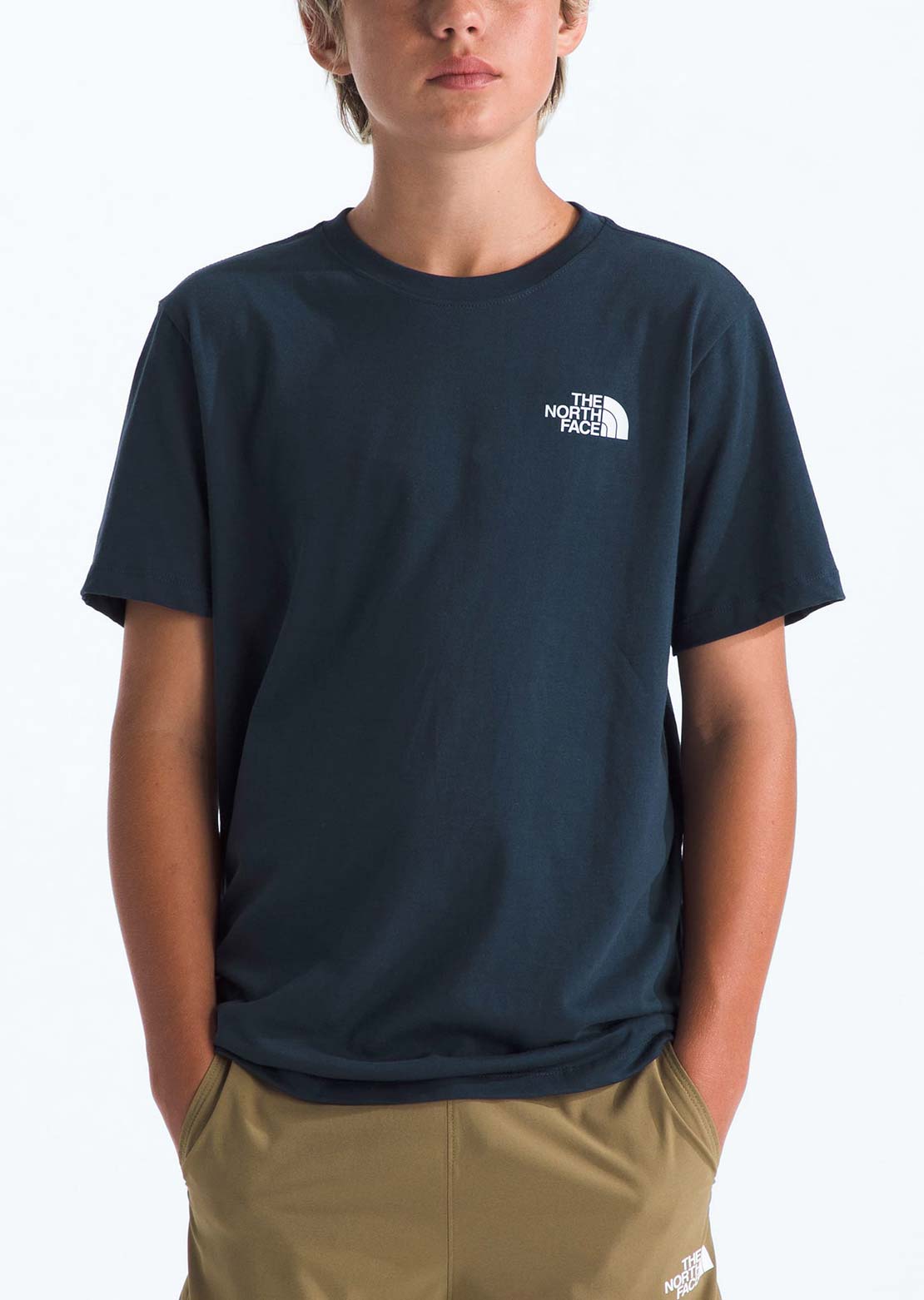 The North Face Junior Woodland Wanderer Regular T-Shirt Summit Navy