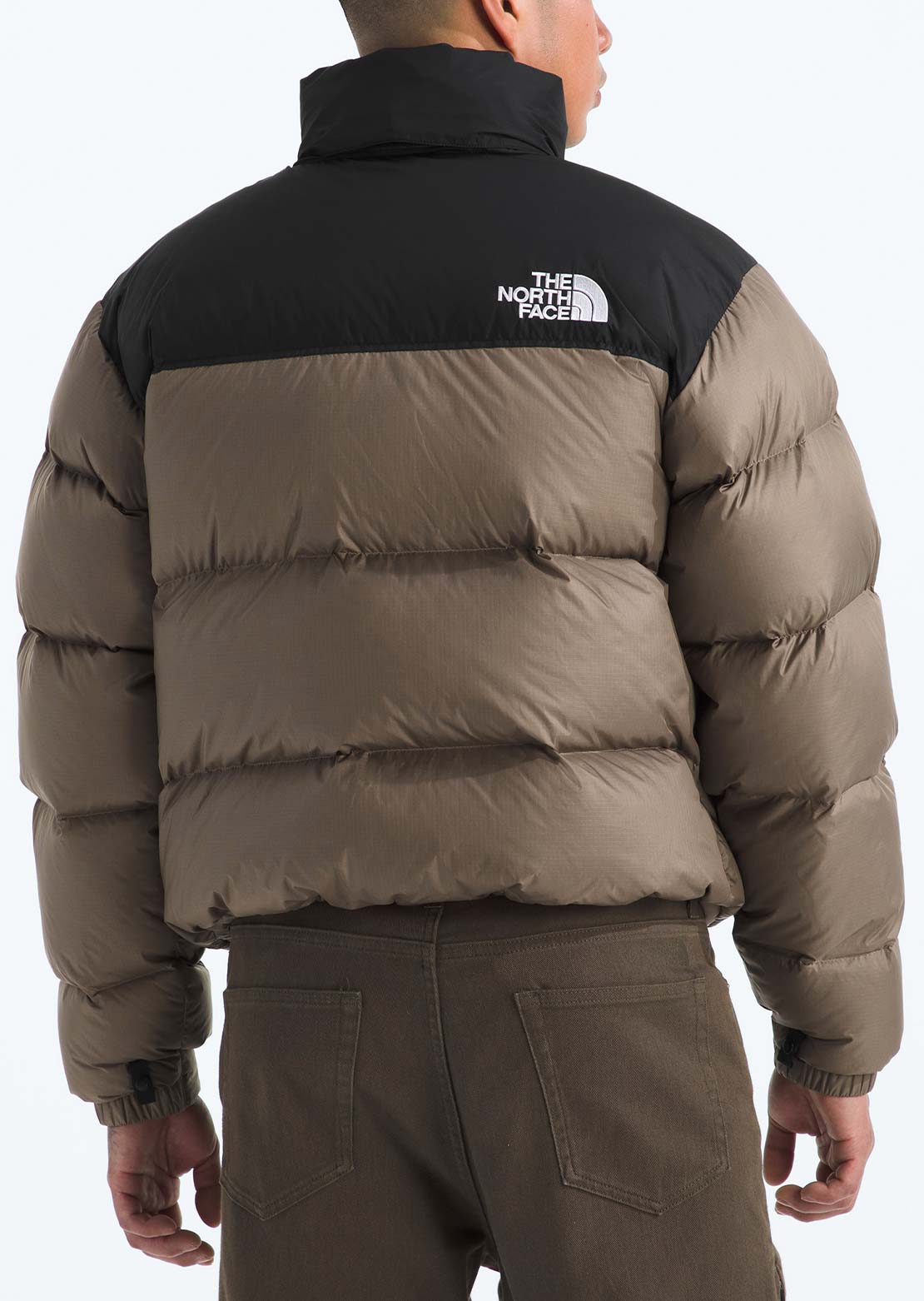 The North Face Men's 1996 Retro Nuptse Jacket Mocha Brown/TNF Black