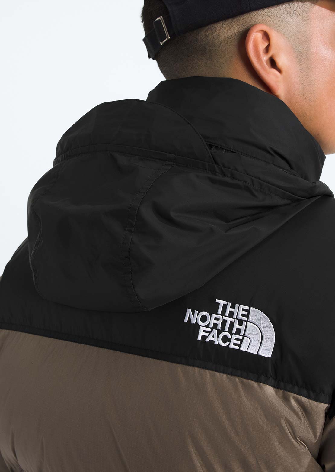 The North Face Men's 1996 Retro Nuptse Jacket Mocha Brown/TNF Black