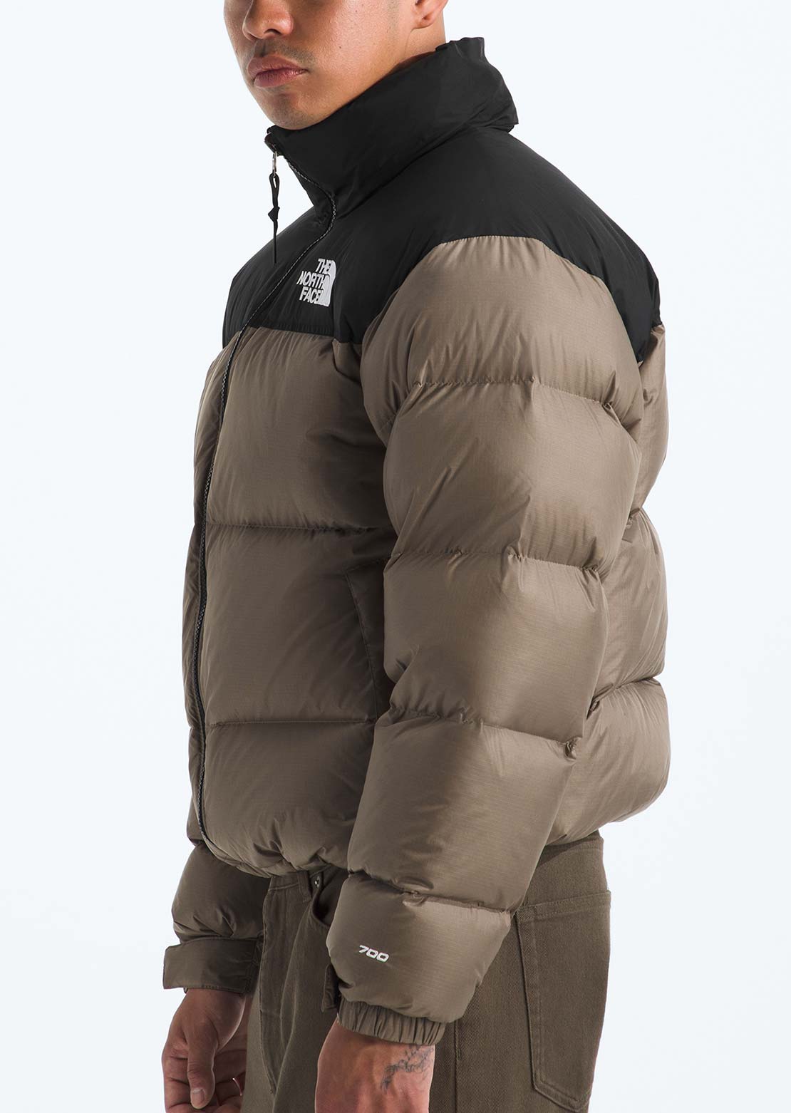 The North Face Men's 1996 Retro Nuptse Jacket Mocha Brown/TNF Black