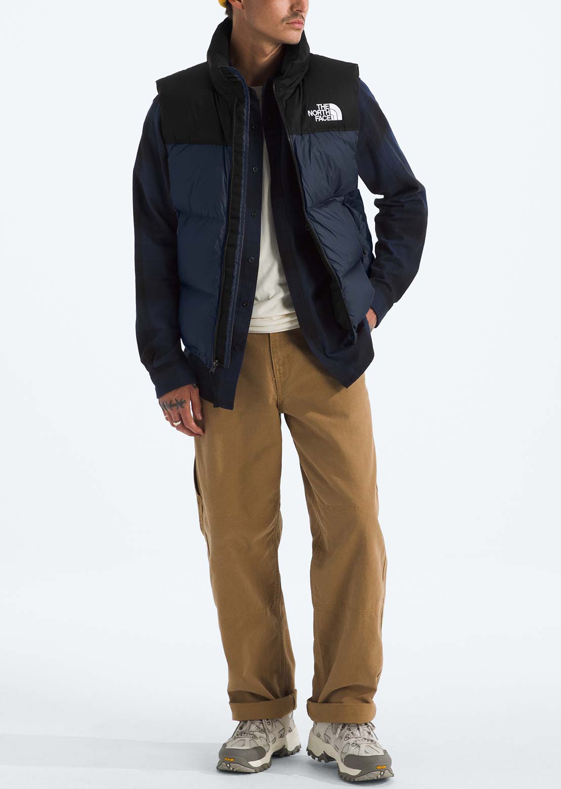 The North Face Men's 1996 Retro Nuptse Vest Summit Navy/TNF Black/R