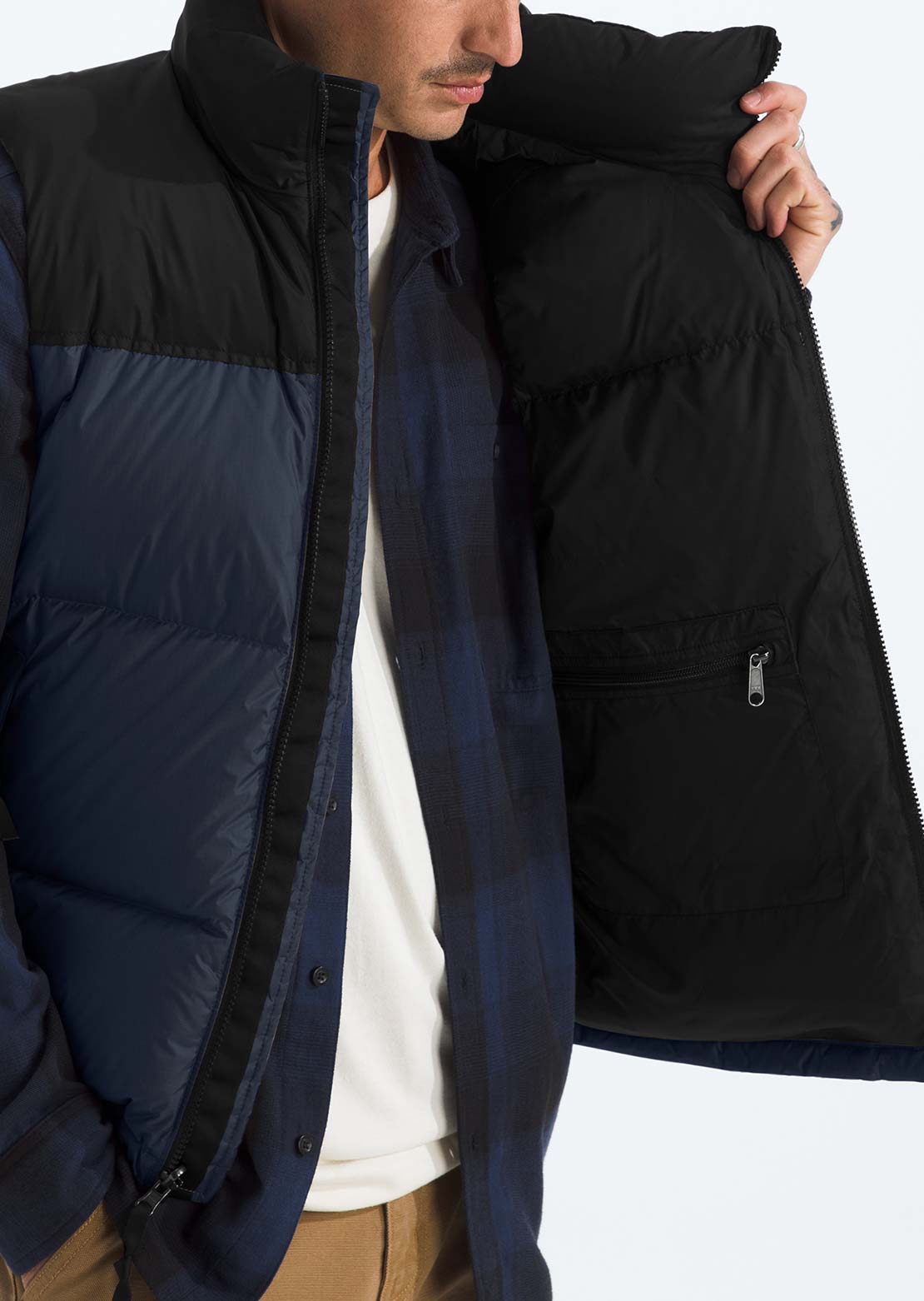 The North Face Men's 1996 Retro Nuptse Vest Summit Navy/TNF Black/R