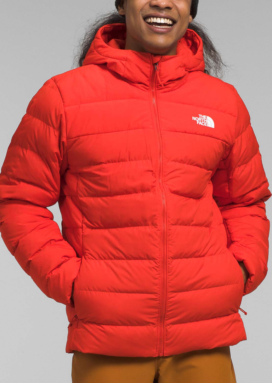 The North Face Men&#39;s Aconcagua 3 Hood Fiery Red