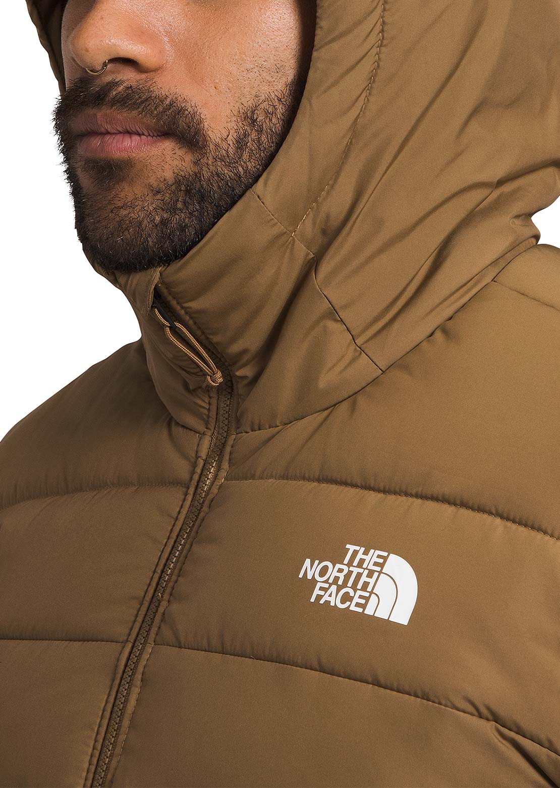 The North Face Men's Aconcagua 3 Hood Utility Brown-NPF